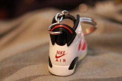  who woulda thought theyd make keychains out of jordans   i like