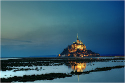 warfysworld:  golden-zephyr:  Mont Saint-Michel? One of my favourite