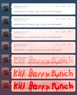 ask-berry-punch:  That fuckin’ robot.  lol, amazing XD