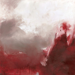 artchipel:  HILDA - Abstraction rouge. Tirage pérenne “Fine