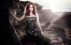 for-redheads:  Christina Hendricks by Kurt Iswarienko - BlackBook