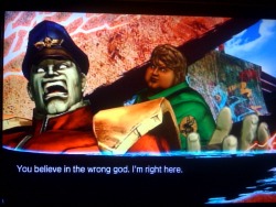 bison2winquote:  - M. Bison to Dhalsim, Street Fighter X Tekken