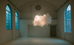 p-shuffles:  A gallery with no sculptures, only a cloud floating