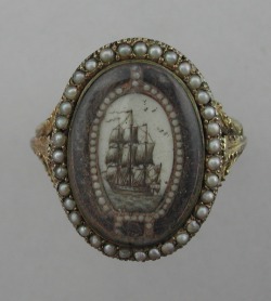 laurenjenae:  Mourning Ring C. 1800 