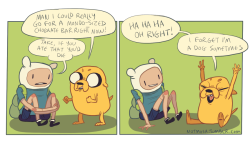 notmusa:  finn & jake are so dang CUTE i had to draw some