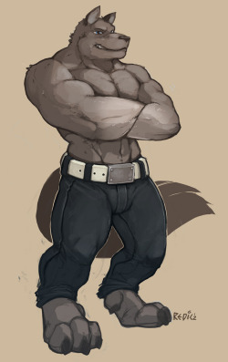 pandragonwolf:  Some nice jeans - by Redic-nomad 