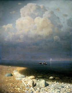 wanderingzeffyr:  Lake Ladoga (1873) Arkhip Kuindzhi  questo