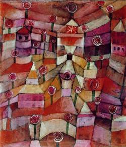  Paul Klee, The Rose Garden, 1920. 