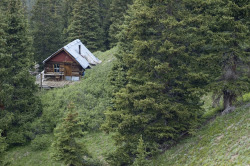 cabinporn:  Remote mining cabin in central Colorado. Submitted