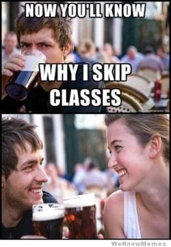 keepcalm-and-killzombies:  Now you’ll know why I skip classes