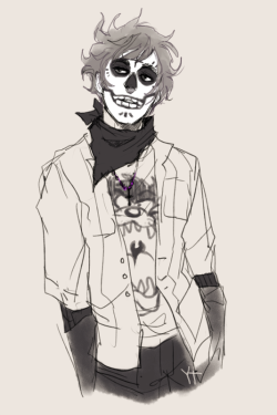 yummytomatoes:  Someone asked me to draw Gamzee’s face paint