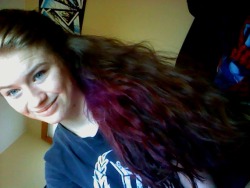 My purple hair (: