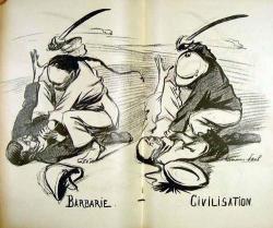 a4rizm:  Hermann-Paul, « Barbarie. Civilisation », Le Cri