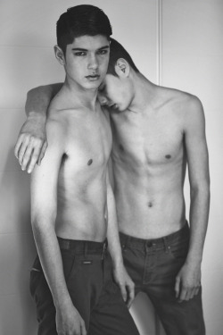 cecilieharris:  Tom & Jack at Oxygen Models by Cecilie Harris