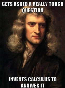 geekfeed:  Good Guy Newton  画 