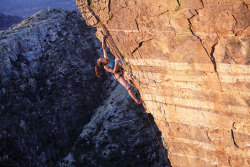 beethovensteaparty:  Nicky Dyal at Mt Lemmon onHunchback Arete