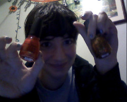 I just got Hunger Games nail polish from Newbury Comics :)