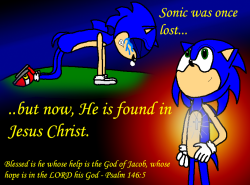 digifinch:  iheartchaos:  Sonic has heard the good news about