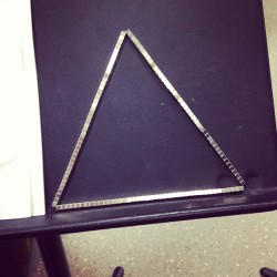 #triangle #magnets  (Taken with instagram)