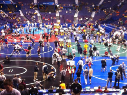 chasin-the-sun:  NCAA College Wrestling Championship! Thats whats