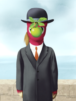 Pssh, all you pony artists emulating other pony artists. MAGRITTE