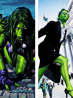 jeuxdeau:  Favourite Marvel Ladies: Jennifer Walters/She-Hulk