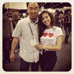 Nice to meet you! RT @knakaneezee: Got to meet a totally cool nerd at @wondercon! (Taken with Instagram at WonderCon at The Anaheim Convention Center)