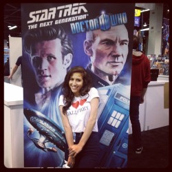 My dream threesome. (Taken with Instagram at WonderCon at The