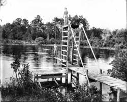 Vintage skinnydipping.