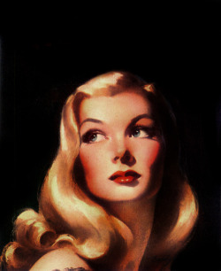 vintagegal:  Veronica Lake by Bradshaw Crandell c. 1941 