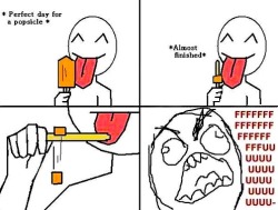 thefuuuucomics:  “Popsicle Rage”