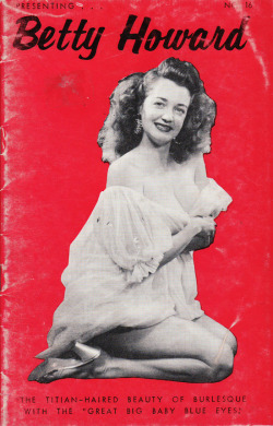 vigorton2:  Betty Howard graces the cover of issue #16 in the