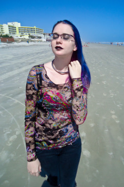 chelseachristian:  Yes, we were “those goths on the beach”