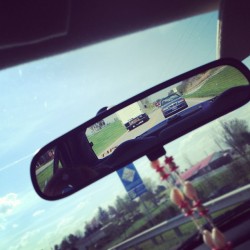 Hello! #bmw #mirror #reflection #iphoneography #car #instagram
