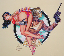 Bettie Page by Dave Stevens 1984