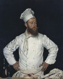 velcrorodeo:  beardbriarandrose:  William Orpen, Le Chef de l’Hôtel