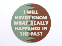 visual-poetry:  “what i am told about the past” by lisa harlev