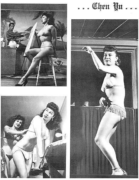 stereosmut:  Chen Yu   aka. “Pearl Of The Orient”.. As featured in a 1963 issue of ‘STRIPARAMA’ magazine.. 