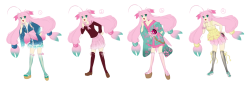 I guess I can post this now?… My designs for Sakura-con