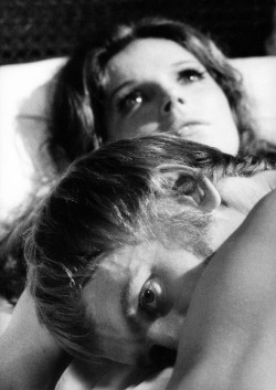 themaxdavis:  Samantha Eggar and John McEnery, 1970 by Yul Brynner