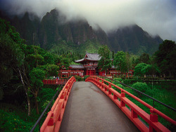 lanciare:  Byodo Temple, Oahu, Hawaii (by waaade) 