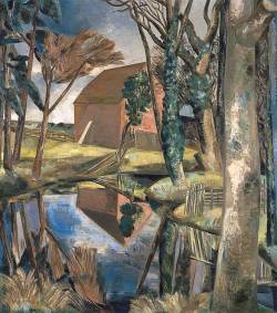 thorsteinulf:  Paul Nash - Oxenbridge Pond (1927-28) 