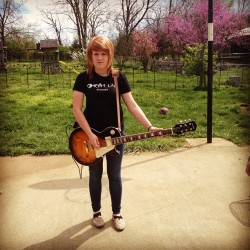 \m/ #guitar #girl #epiphone #lespaul #music #metal #photography