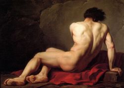 Jacques Luis David, Patrocle | Luigi Rossi (1853 1923), nudo