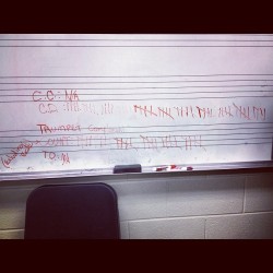 Trumpet compliments. And Clarinet disses, LOLOLOL. (Taken with