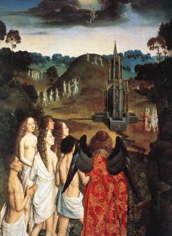 ithinkiwasherebefore:   The Way to Paradise - Dieric Bouts  