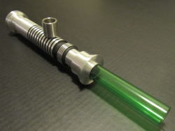 thatsgoodweed:  Light Saber pipe prototype; now you can smoke