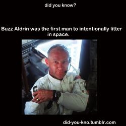 did-you-kno:  Bonus fact: Buzz Aldrin punched a guy in the face
