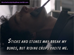 “Sticks and stones may break my bones, but riding crops