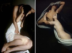 womeninphotography:  Nan Goldin - Swan-like embrace, Paris 